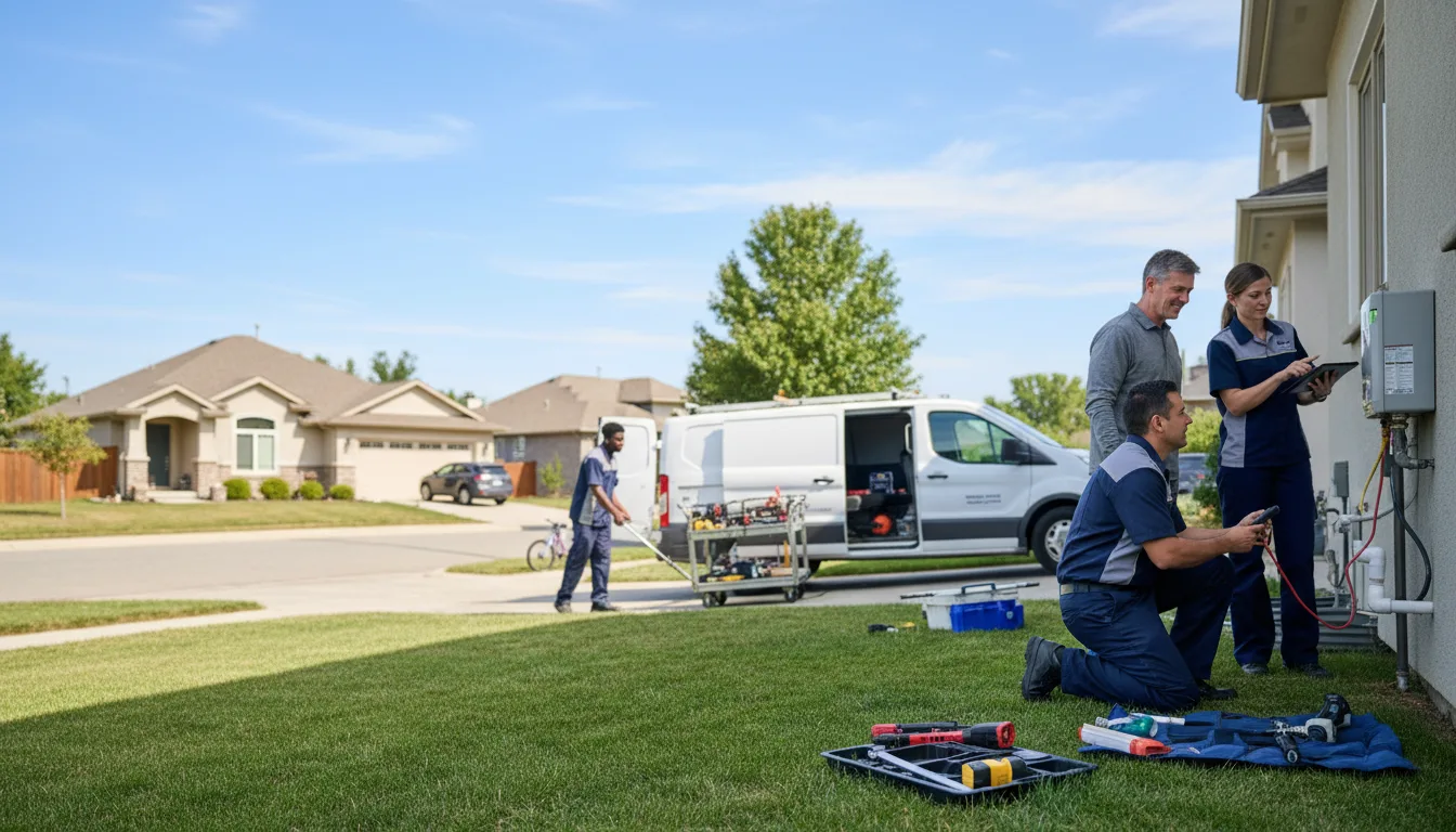 Tankless water heater service in Rollingstone, MN